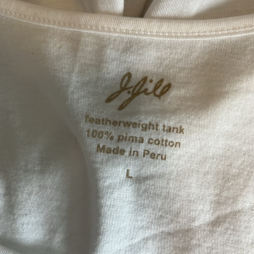 J. Jill Pima 2-Piece Cotton Tank Top and Tie Front Shirt- NEW! - Picture 6 of 6